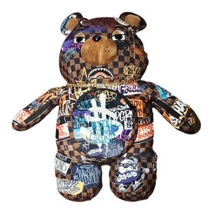SPRAYGROUND | Sharks In Paris The Rizz Moneybear teddybear plush backpack
